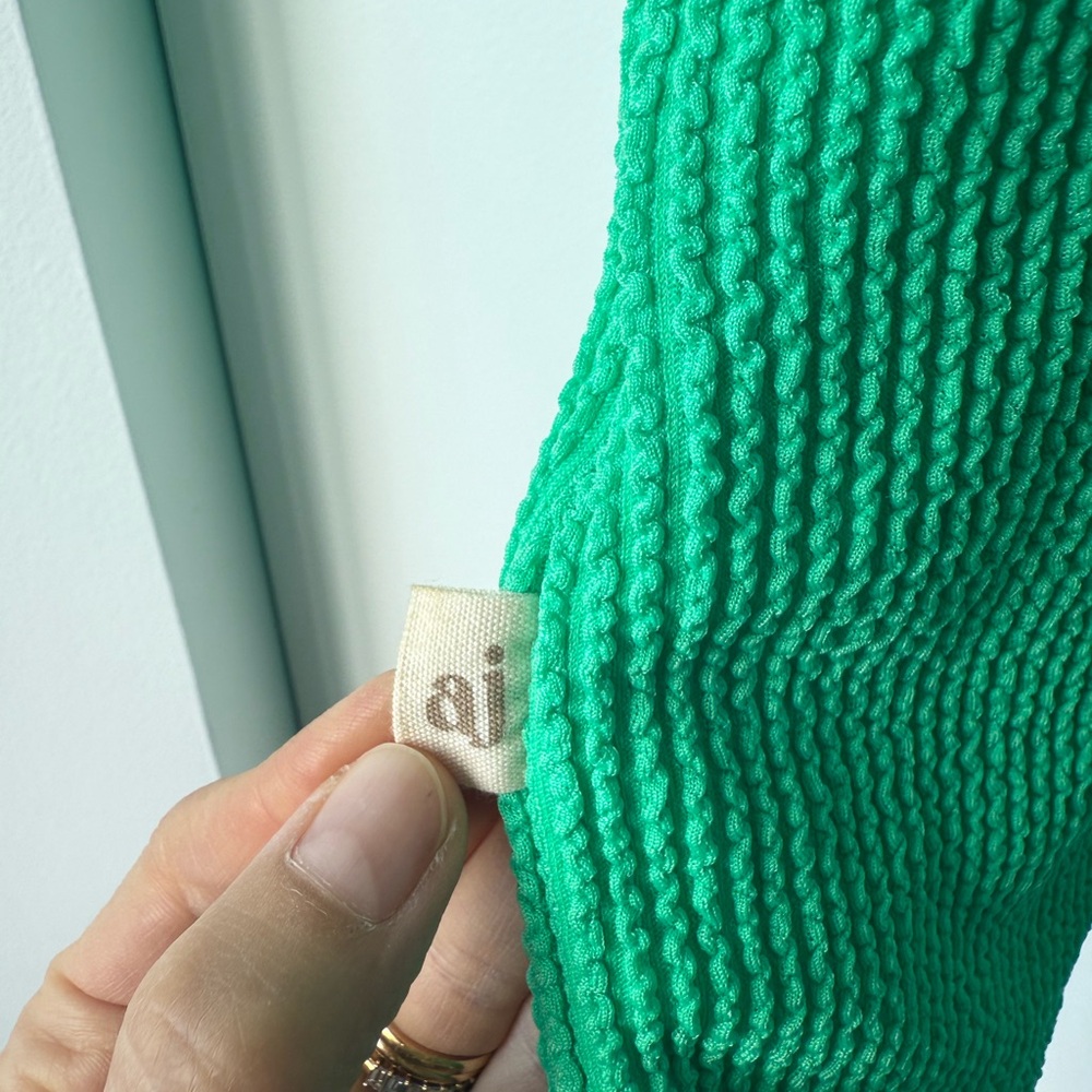 Green Mini Dress - Picture 5 of 5